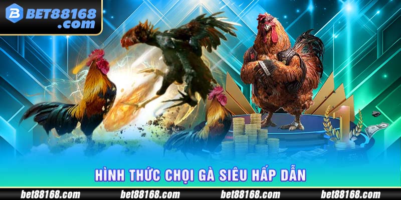 Hình thức chọi gà siêu hấp dẫn